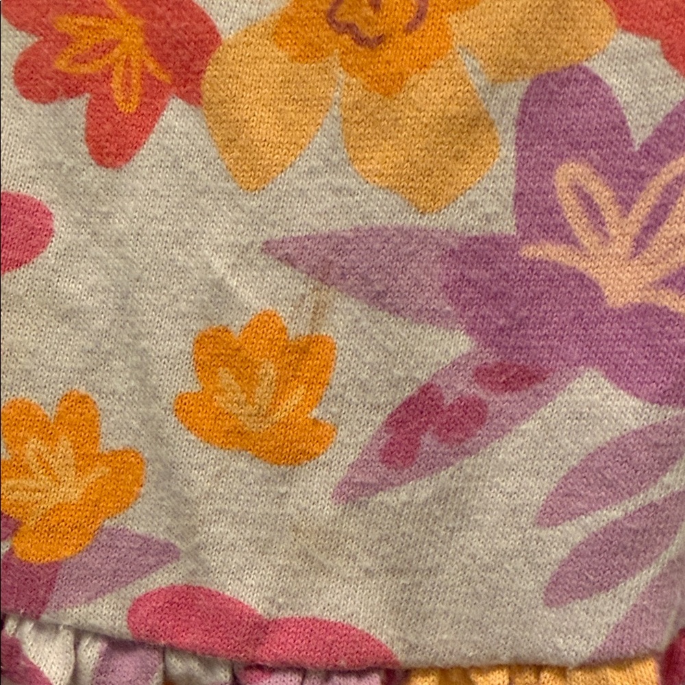 Cat & Jack Multicolor Floral Dress - Picture 3 of 4